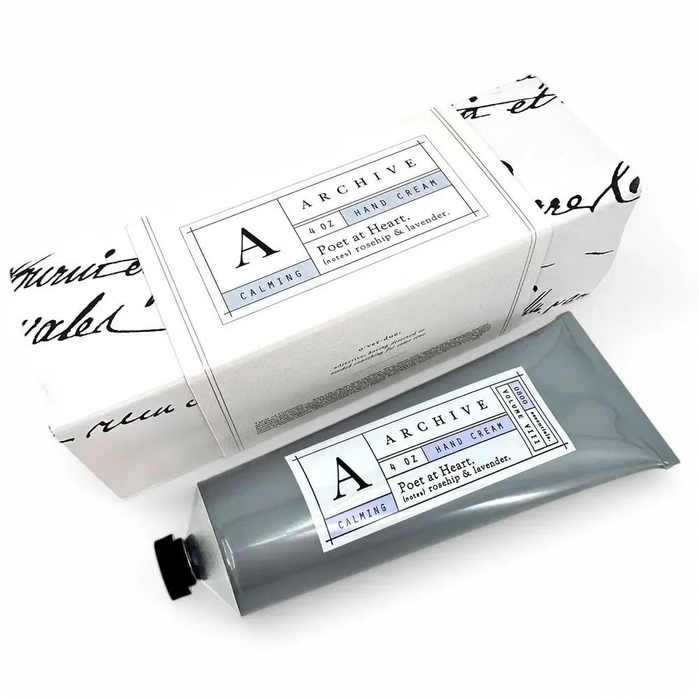 Archive Poet at Heart Hand Cream Calming Rosehip and Lavender Margot Elena 4 oz